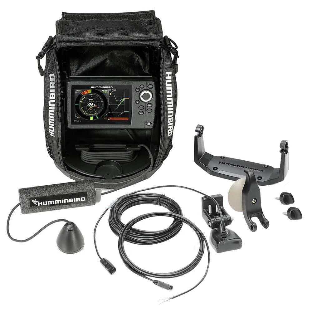 Humminbird Ice Helix 5 Chirp/GPS G2 AllSeason Bundle #411190-1