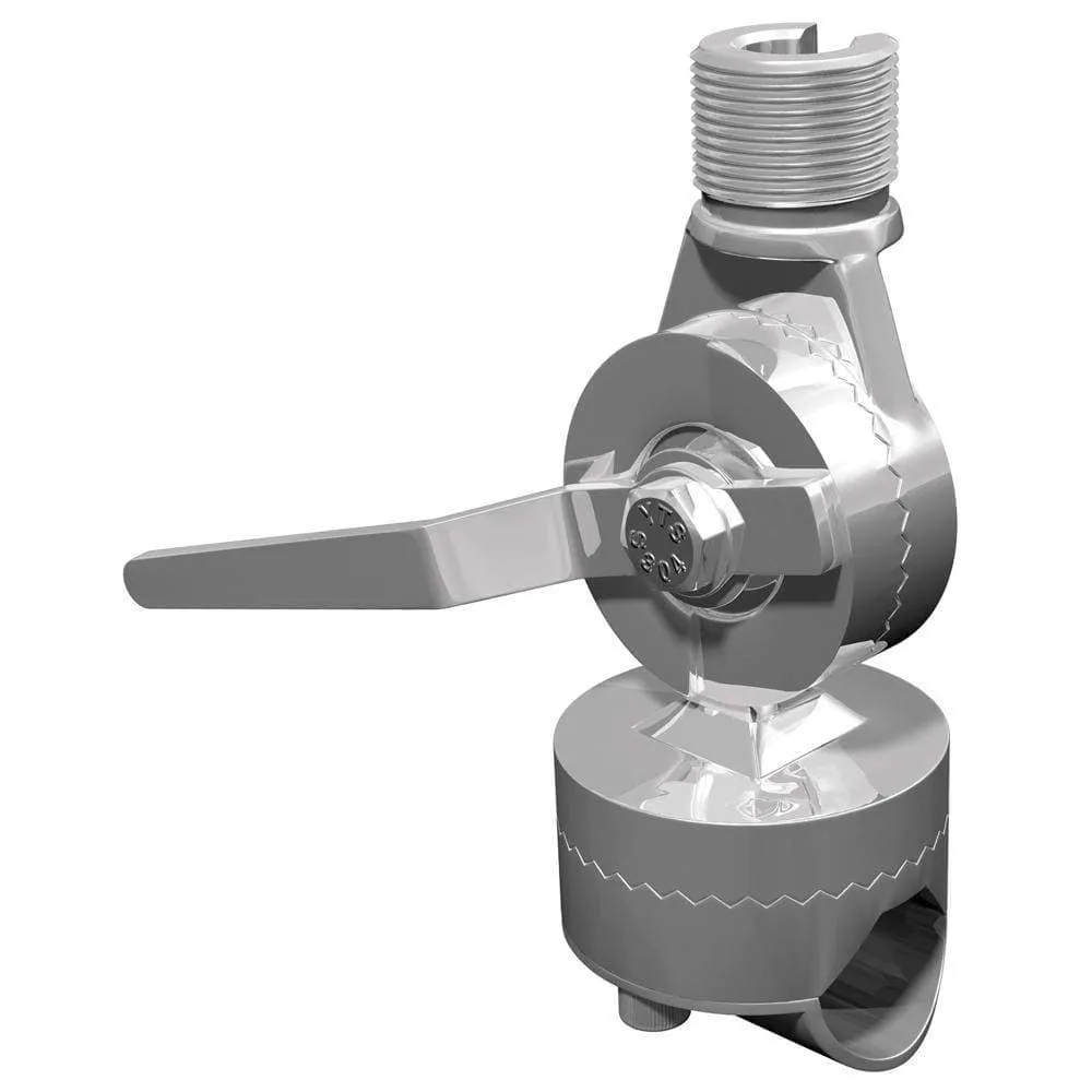 Shakespeare Ratchet Rail Mount 1" to 1.5" Swivel Type #4188-SL